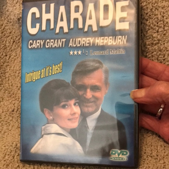 Charade DVD with Cary Grant and Audrey Hepburn - Picture 1 of 3